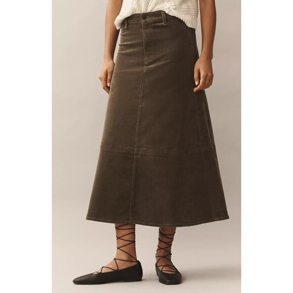 New Citizens of Humanity Brown Denim Skirt - 26 waist - Picture 2 of 3